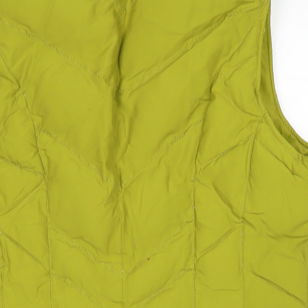 Womens UK Size M Per Una Green Gilet