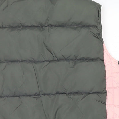 Outdoor Exchange Womens Grey Gilet Waistcoat Size M Zip