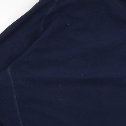 Grasshoppers Womens Blue Polyester Pullover Sweatshirt Size S