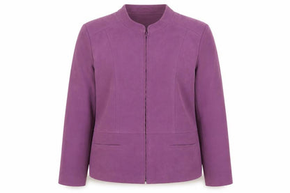 Womens UK Size 16 EWM Purple Jacket