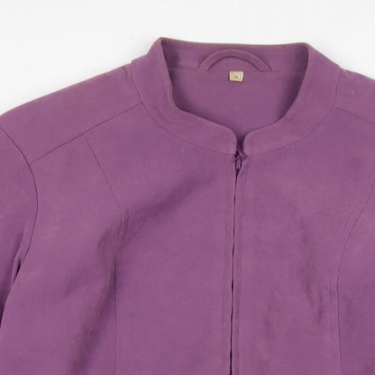 Womens UK Size 16 EWM Purple Jacket
