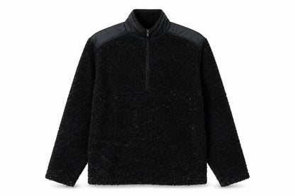 sports performane Mens Blue Polyester Henley Sweatshirt Size S