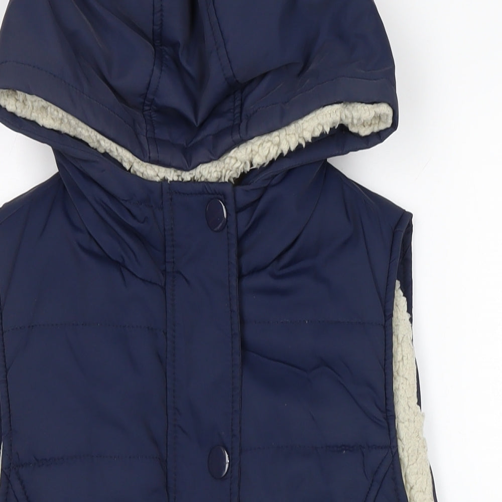 sports performane Womens Blue Gilet Waistcoat Size 10 Zip