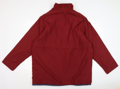 Womens UK Size 20 BHS Red Overcoat
