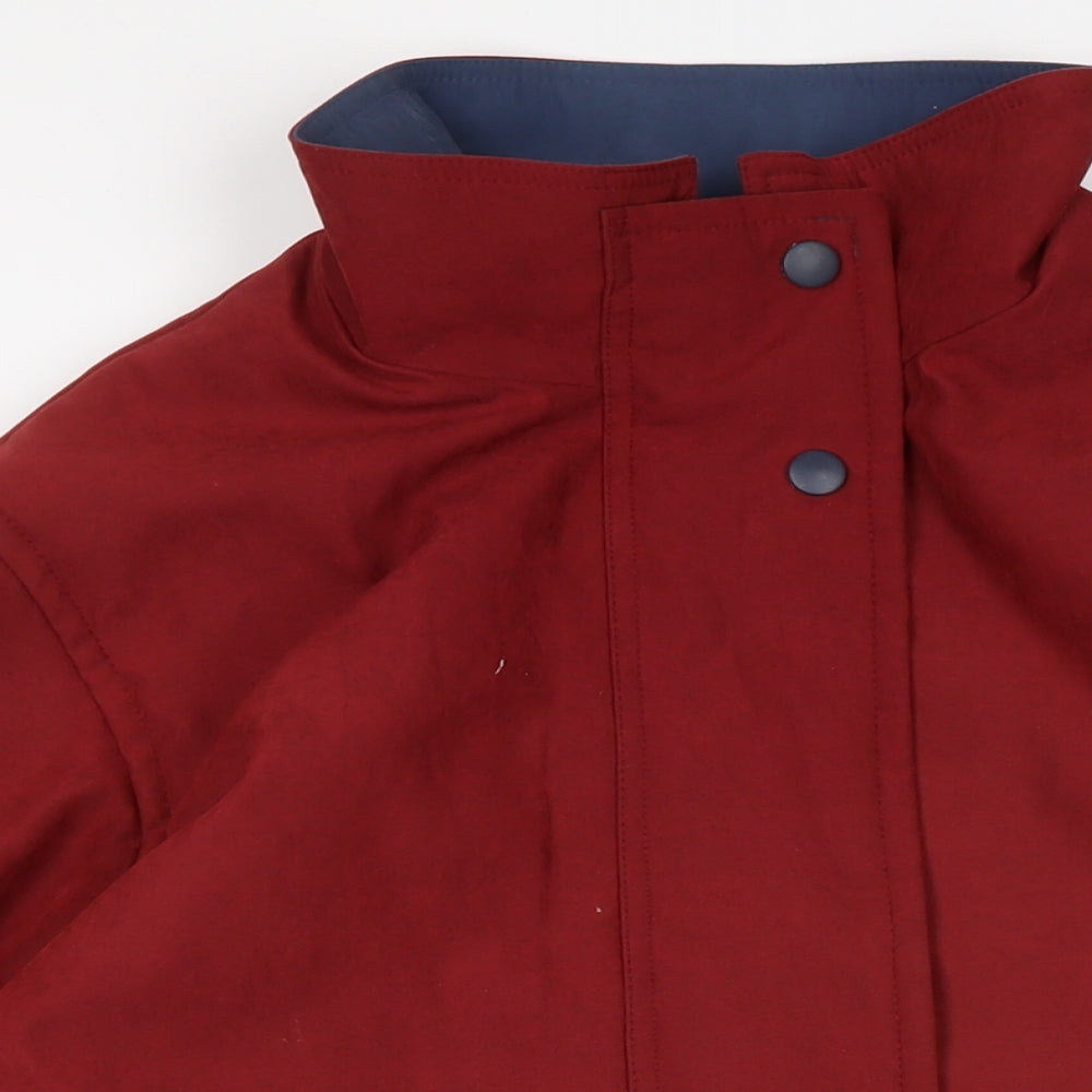Womens UK Size 20 BHS Red Overcoat
