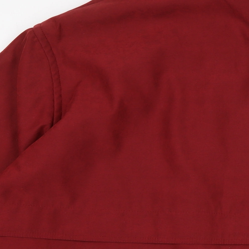 Womens UK Size 20 BHS Red Overcoat
