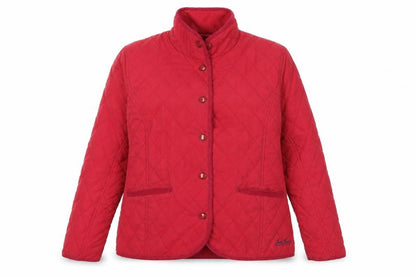 Womens UK Size 10 Jack Murphy Pink Quilted Coat