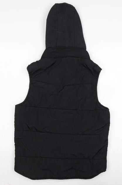 Mens UK Size M Connor Black Gilet