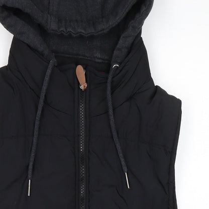 Mens UK Size M Connor Black Gilet