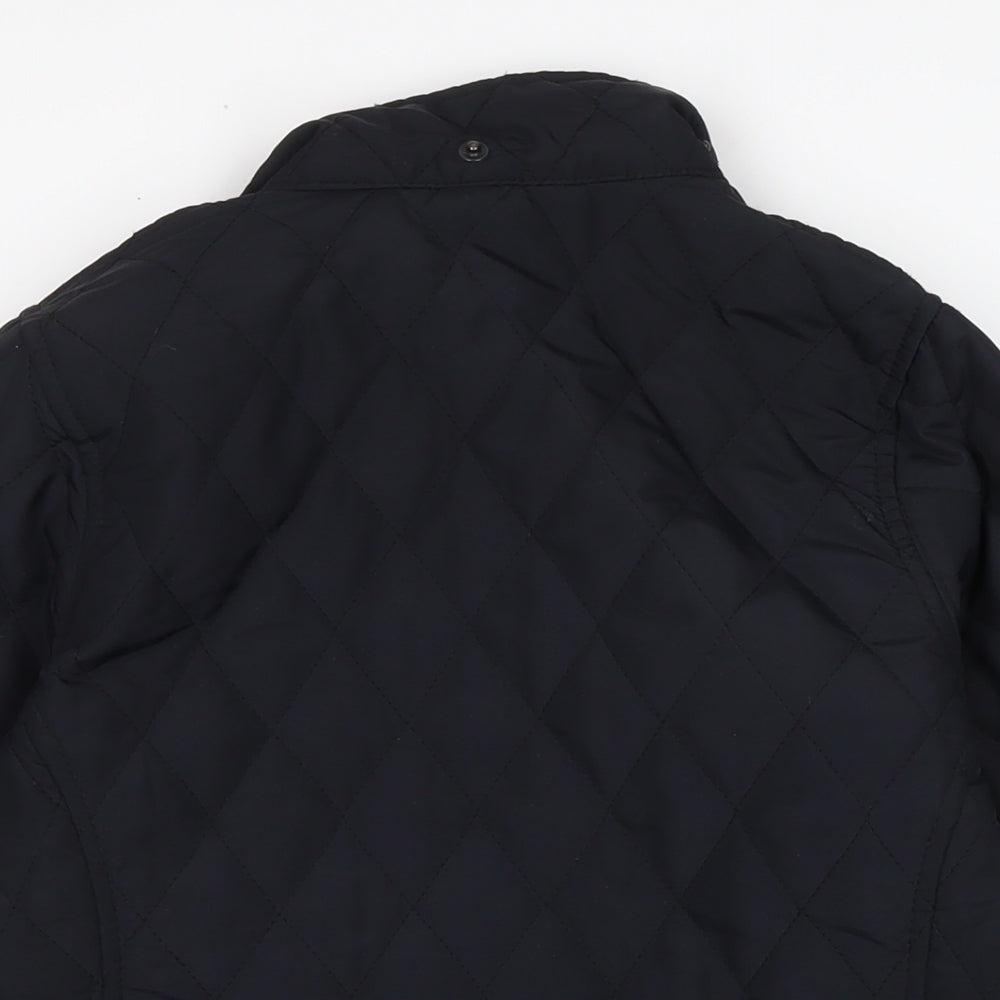 Womens UK Size S Tresspass Black Quilted Coat