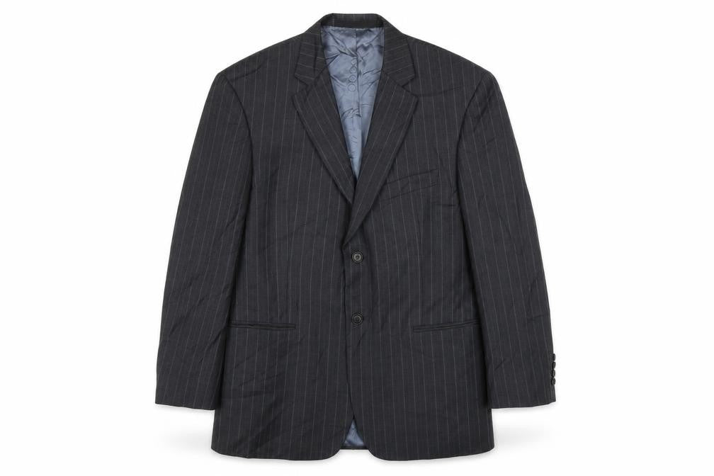 Marks & Spencer Mens Grey Wool Jacket Suit Jacket Size 36 Regular