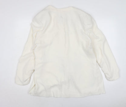 Womens UK Size 20 Soon Ivory Jacket