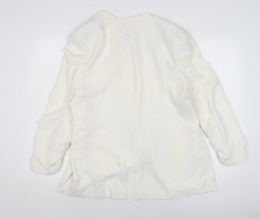Womens UK Size 20 Soon Ivory Jacket