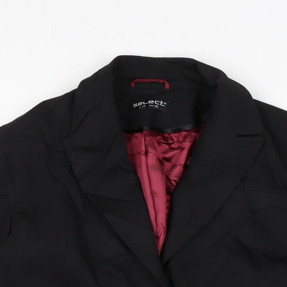 Womens UK Size 10 Select Black Jacket Jacket