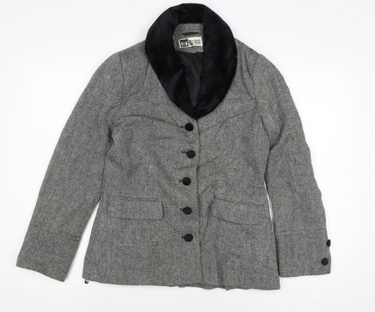 Womens UK Size 12 Together Black Jacket