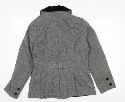 Womens UK Size 12 Together Black Jacket