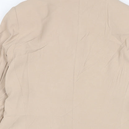 Marks and Spencer Womens Beige Jacket Size 14