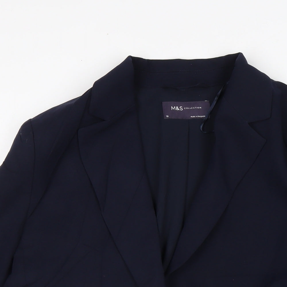 Womens UK Size 10 Marks and Spencer Blue Jacket