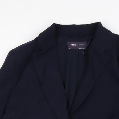 Womens UK Size 10 Marks and Spencer Blue Jacket