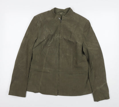 Womens UK Size 10 EWM Green Jacket