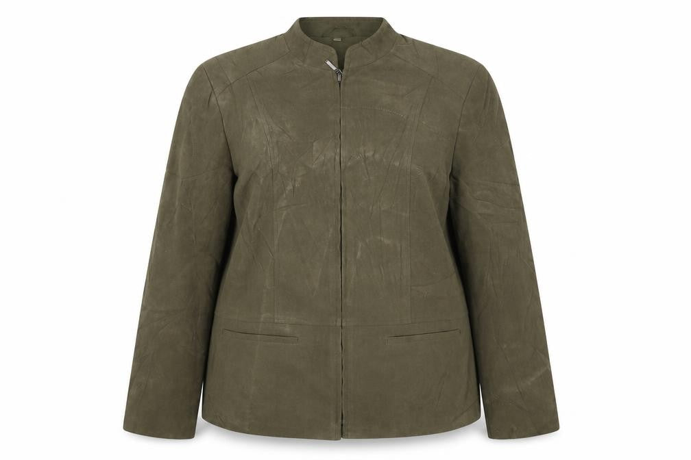 Womens UK Size 10 EWM Green Jacket