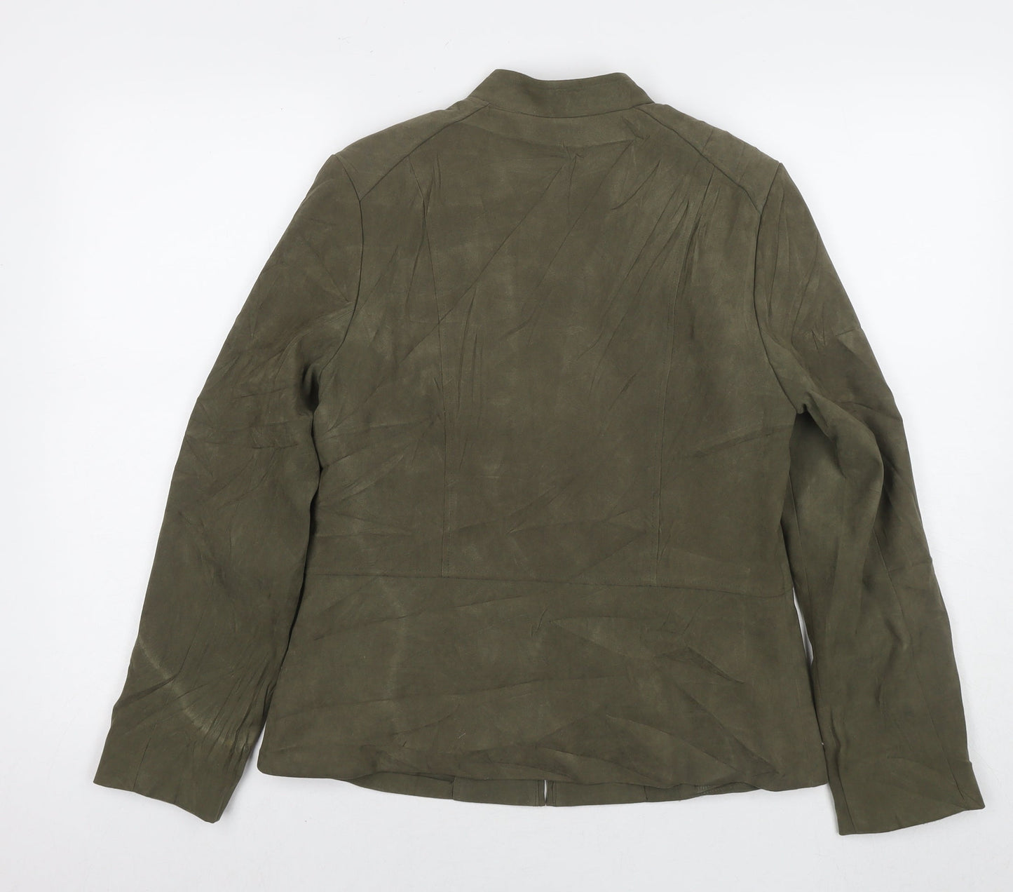Womens UK Size 10 EWM Green Jacket