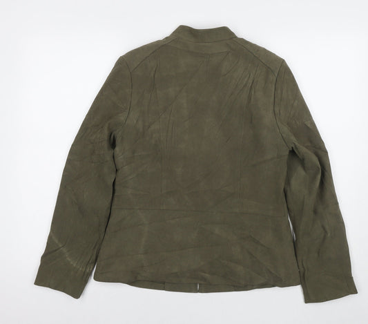 Womens UK Size 10 EWM Green Jacket