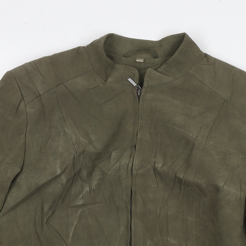 Womens UK Size 10 EWM Green Jacket