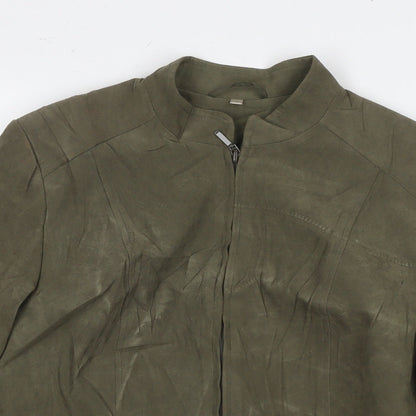 Womens UK Size 10 EWM Green Jacket