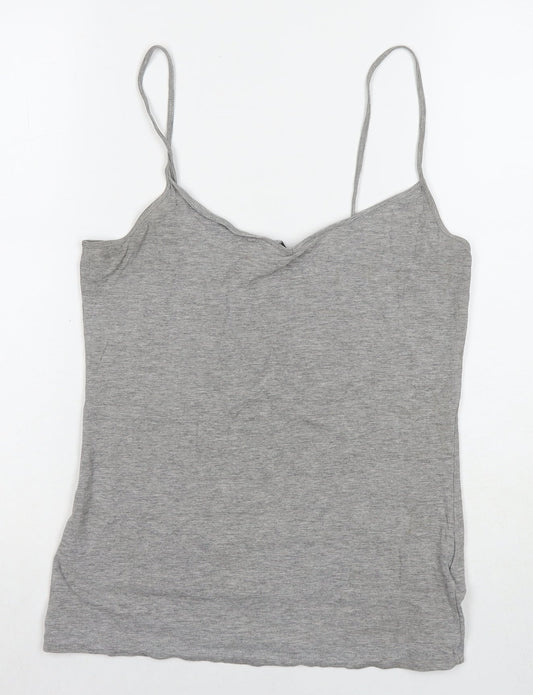 Womens UK Size M H&M Grey Camisole Tank
