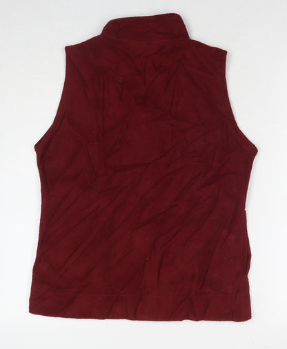 Womens UK Size 10 EWM Red Gilet