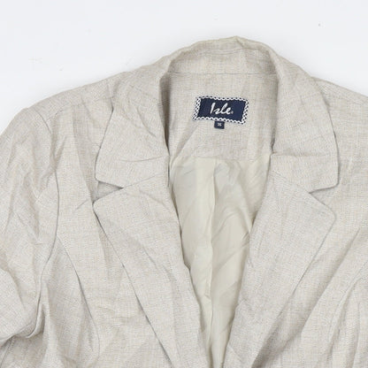 Womens UK Size 16 EWM Beige Jacket