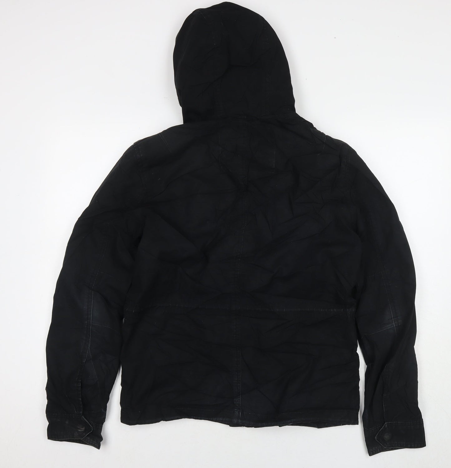 Mens UK Size S Burton Black Parka Coat