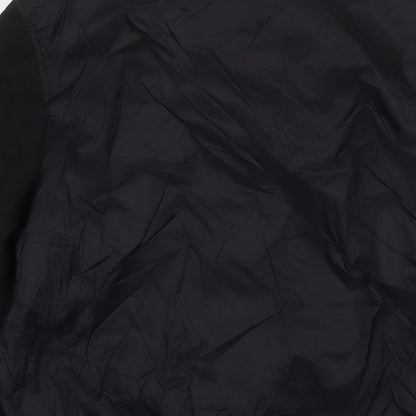 Zara Mens Black Jacket Size S Zip