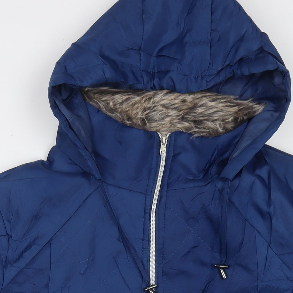 Womens UK Size M Anne de Lancey Blue Jacket