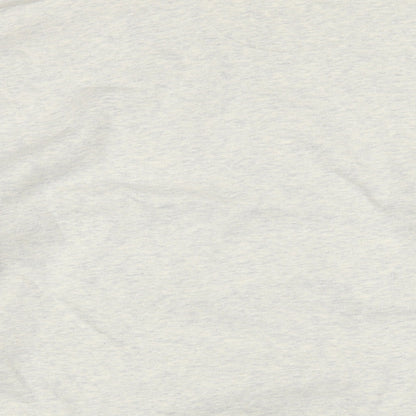 Croft & Barrow Mens Grey Cotton Pullover Sweatshirt Size M - Logo