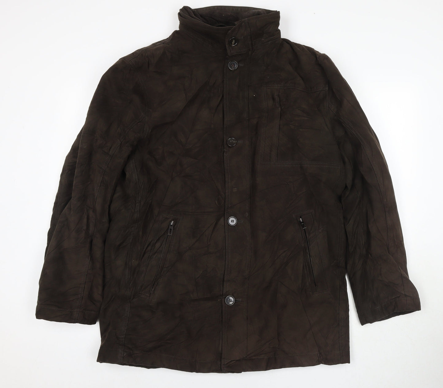 Mens UK Size M Marks and Spencer Brown Jacket