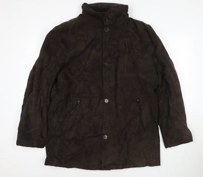 Mens UK Size M Marks and Spencer Brown Jacket