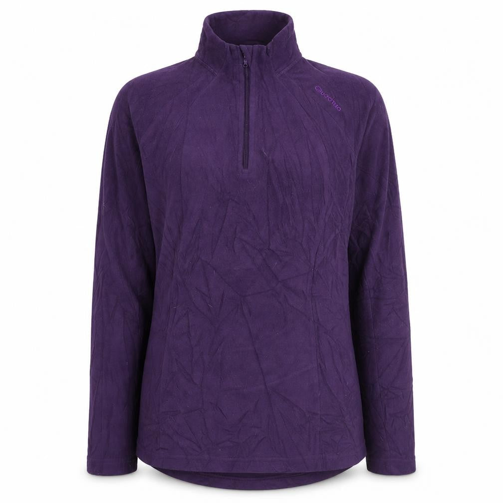 Womens UK Size L Quechua Purple Pullover Sweatshirt