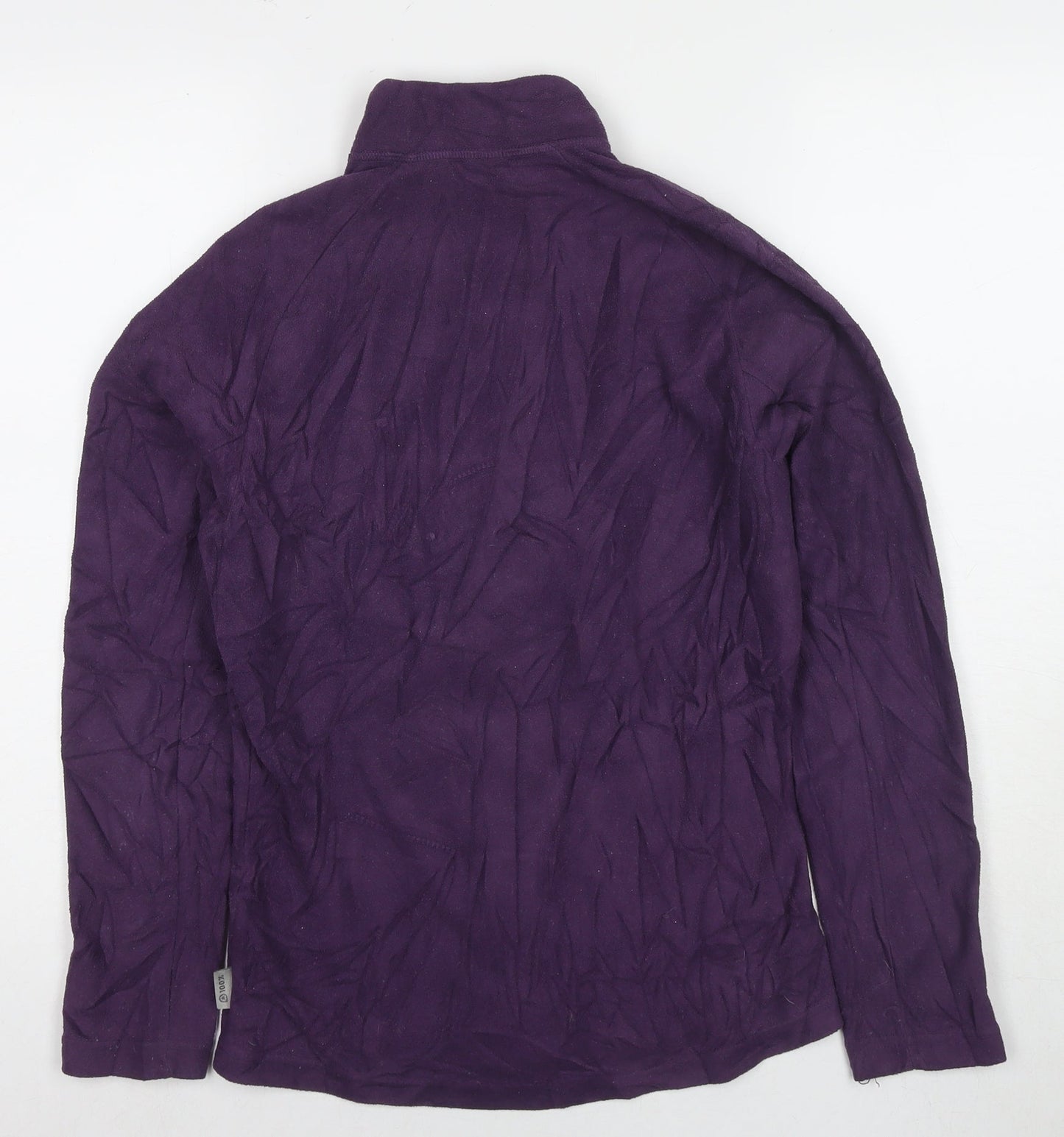 Quechua Womens Purple Polyester Pullover Sweatshirt Size L Pullover