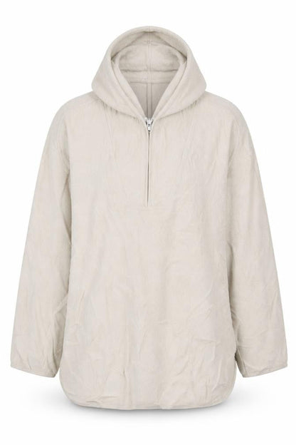 Womens UK Size M H&M Beige Pullover Hoodie