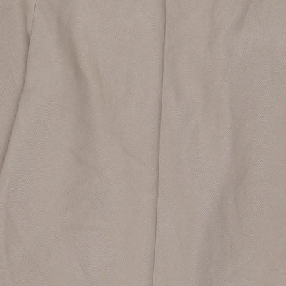 Womens UK Size S H&M Beige Overcoat