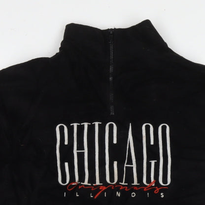 Womens UK Size M ASOS Black Pullover Sweatshirt