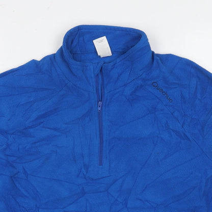 Mens UK Size M Quechua Blue Pullover Sweatshirt