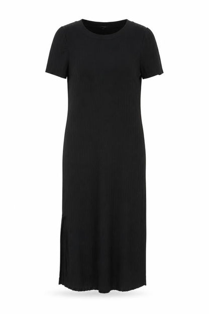 River Island Womens Black Polyester Shift Size 10 Round Neck Pullover