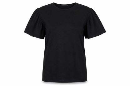 Glassons Womens Black Cotton Shift Size S Round Neck Pullover