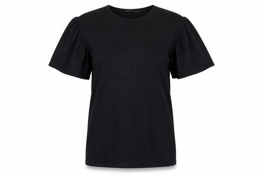 Glassons Womens Black Cotton Shift Size S Round Neck Pullover