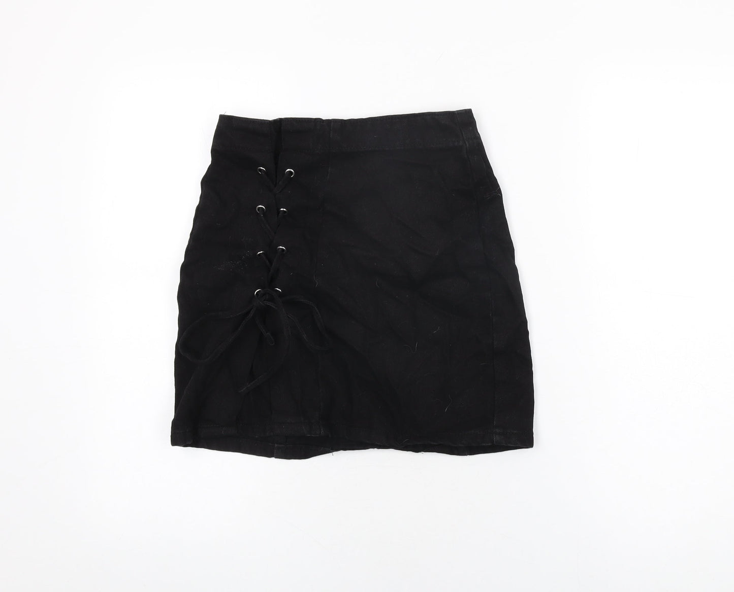 Womens UK Size 4 Denim Co Mini Denim Skirt