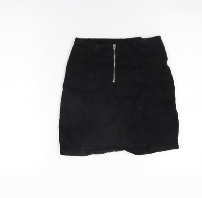 Womens UK Size 4 Denim Co Mini Denim Skirt