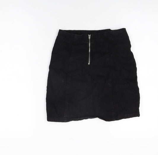 Womens UK Size 4 Denim Co Mini Denim Skirt